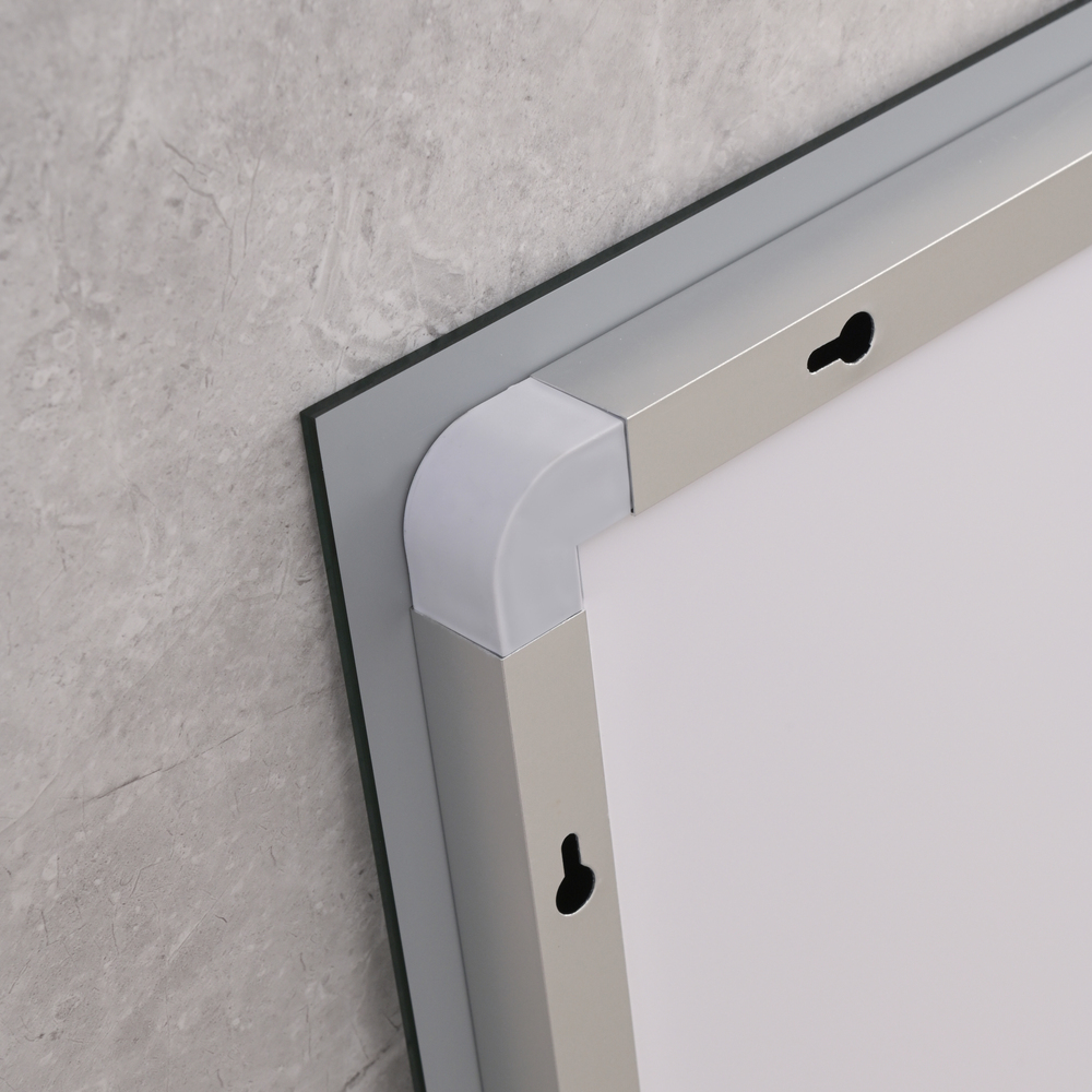 Koupelnové zrcadlo s LED osvětlením, protizamlžovací funkcí a regulací jasu, MR12-90×70-REVERSE Warm