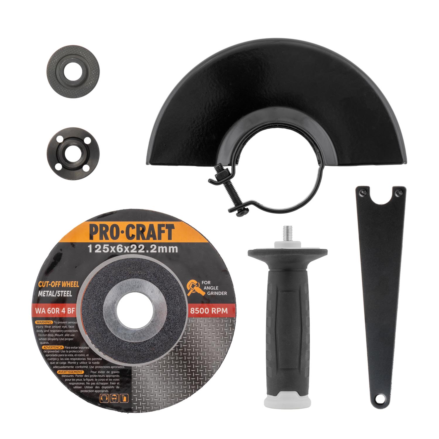 Aku úhlová bruska Procraft PWA216, 125mm