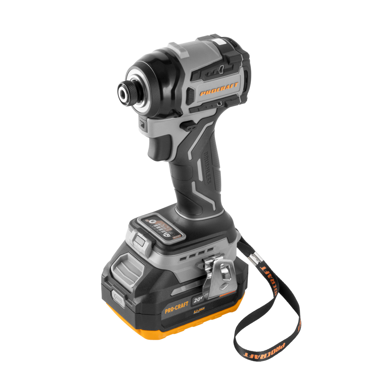 Aku rázový utahovák Procraft Industrial ID20A  (1 baterie)