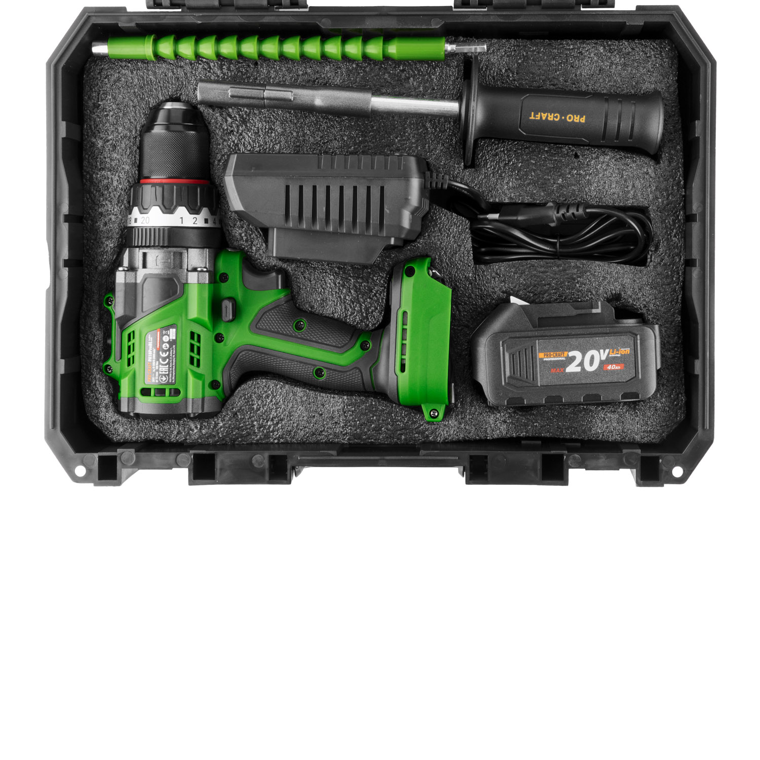Aku skrutkovač Procraft PA18ProBL-1B-C | PA18ProBL-1B-C