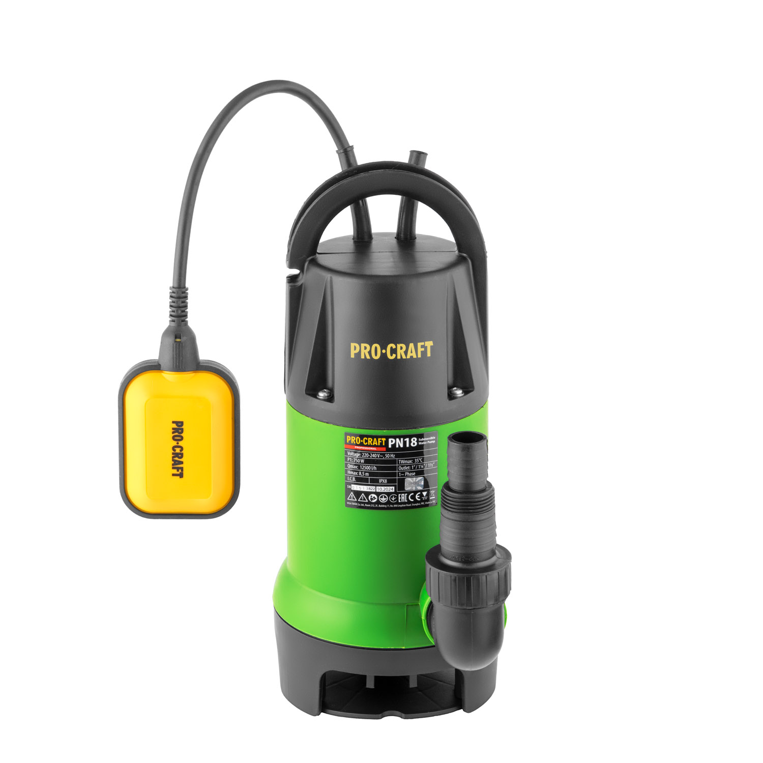 Čerpadlo ponorné Procraft PN18