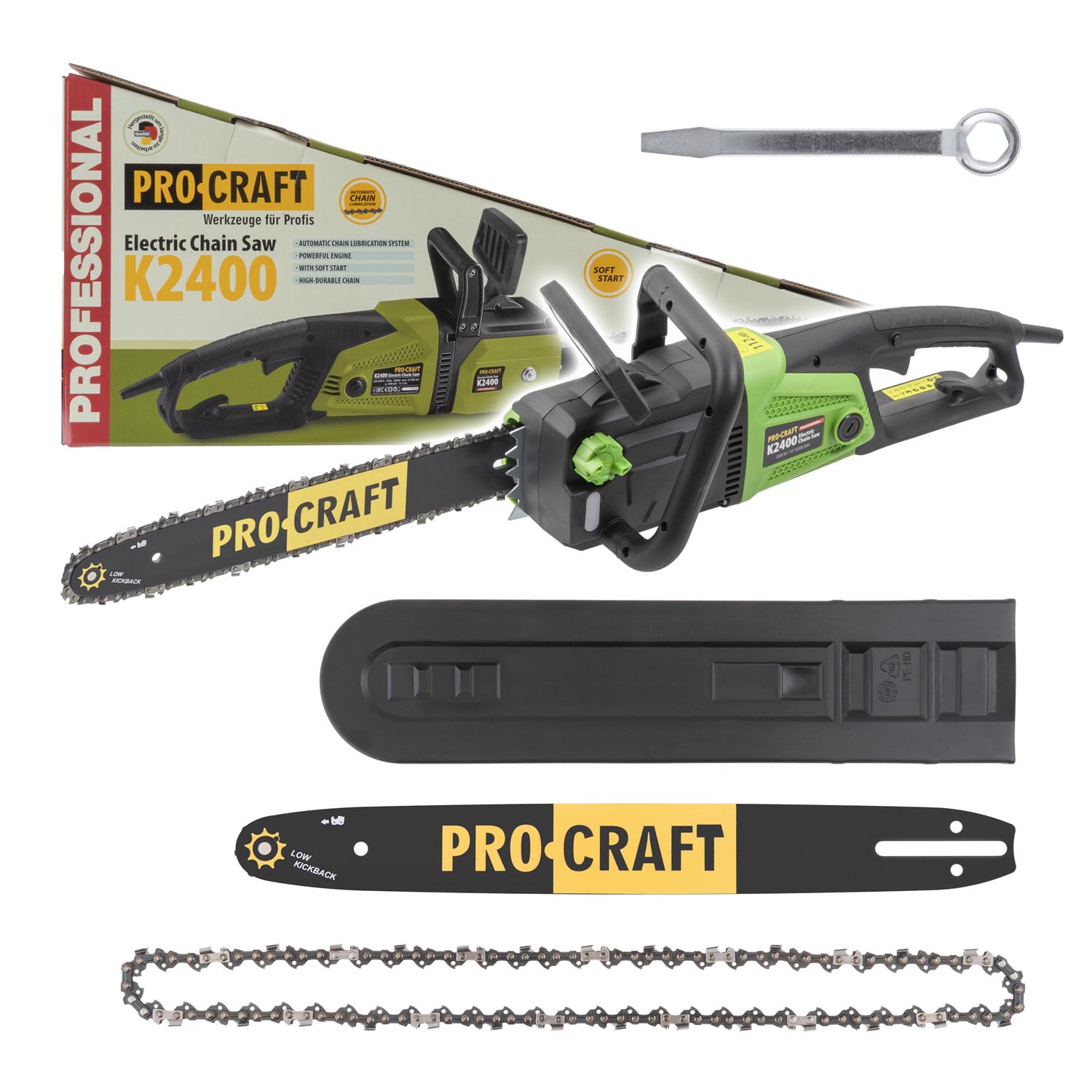 Elektrická řetězová pila Procraft K2400 | K2400