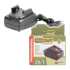 Procraft | Nabíječka pro 20V Li-ion baterie Procraft 20/1 | 20/1