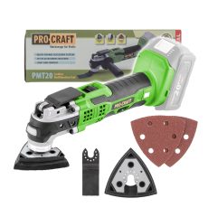 Procraft | Aku multifunkční oscilační bruska PMT20bb Procraft (bez baterie a nabíječky) | PMT20bb