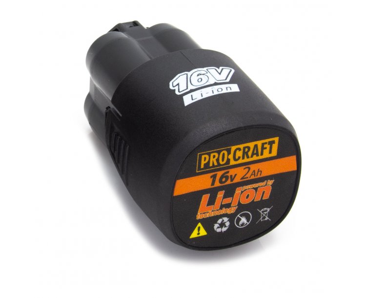 Akumulator 16V Li-ion, 2000mAh, Procraft 16/2 | 16/2