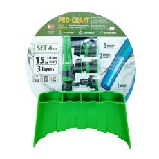 Procraft | Modrá zahradní hadice Procraft PR-3KGH1315F | PR-3KGH1315F
