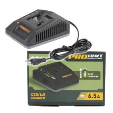 Procraft | Nabíječka pro 20V Li-ion baterie Procraft Industrial C20/6.5 | C20/6.5
