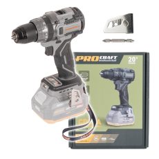 Procraft | Aku vrtací šroubovák Procraft Industrial CD20Abb (bez baterie a nabíječky) | CD20Abb