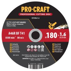 Procraft | Řezný kotouč Procraft CD180x1.6 | CD180x1.6
