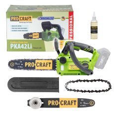 Procraft | AKU řetězová pila Procraft PKA42Li (bez baterie a nabíječky) | PKA42Li