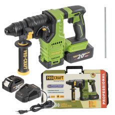 Procraft | Aku vrtací kladivo Procraft PHA30 SDS Plus | PHA30