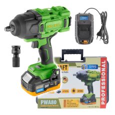 Procraft | Aku rázový utahovák Procraft PWA80 1b | PWA80-1b-c