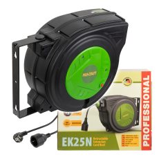 Procraft | Samonavíjecí prodlužovací kabel, buben Procraft EK25N | EK25N
