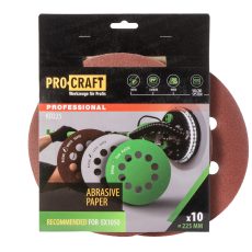 Procraft | Brusný papír 10 ks.  Procraft КD225.80 | KD225.80