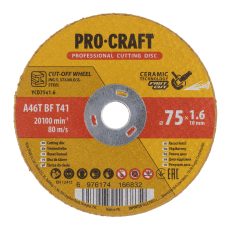 Procraft | Keramický řezný kotouč Procraft YCD75x1.6 | YCD75x1.6