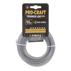 Procraft | Struna žací (s výztuhou) (2.4mm) (15m) čtverec PROCRAFT KV/J-2.4/15 | KV/J-2.4/15