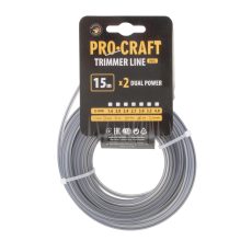 Procraft | Struna žací (s výztuhou) (2.7mm) (15m) čtverec PROCRAFT KV/J-2.7/15 | KV/J-2.7/15