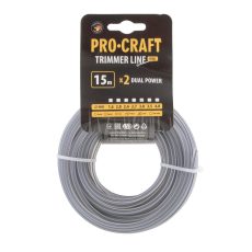 Procraft | Struna žací (s výztuhou) (3mm) (15m) čtverec PROCRAFT KV/J-3/15 | KV/J-3/15