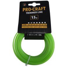 Procraft | Struna žací (2mm) (15m) hvězda PROCRAFT ZV-2/15 | ZV-2/15