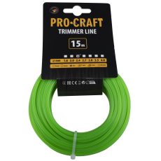 Procraft | Struna žací (2.4mm) (15m) hvězda PROCRAFT ZI-2.4/15 | ZI-2.4/15