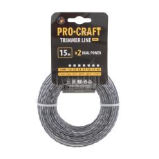 Procraft | Struna žací (s výztuhou) (3mm) (15m) spirála PROCRAFT SP/J-3/15 | SP/J-3/15