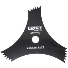 Procraft | Nůž křovinořezu (D255*25.4) 3T (DRAGON) PROCRAFT | H-3T/D