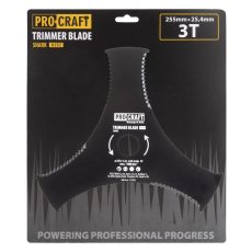 Procraft | Nůž křovinořezu (D255*25.4) 3T vroubkovaný PROCRAFT | H-3T/Z