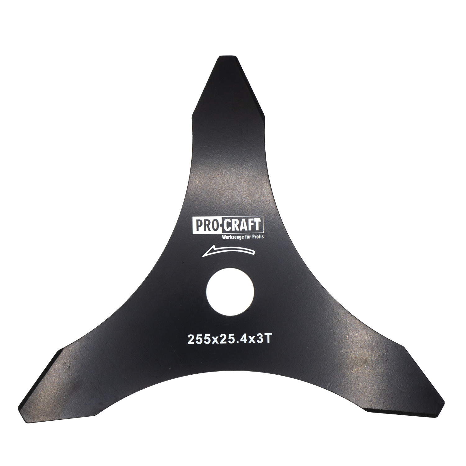 Nůž křovinořezu (D255*25.4) 3T vroubkovaný PROCRAFT | H-3T/Z