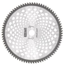 Procraft | Nůž křovinořezu (kotouč) (D255*25.4) 80T karbid wolframu PROCRAFT | H/P-80T