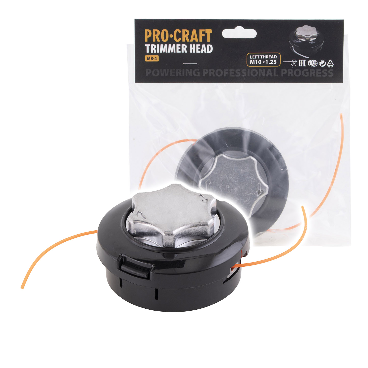 Strunová hlava (kovový spodek) PROCRAFT | MR-4