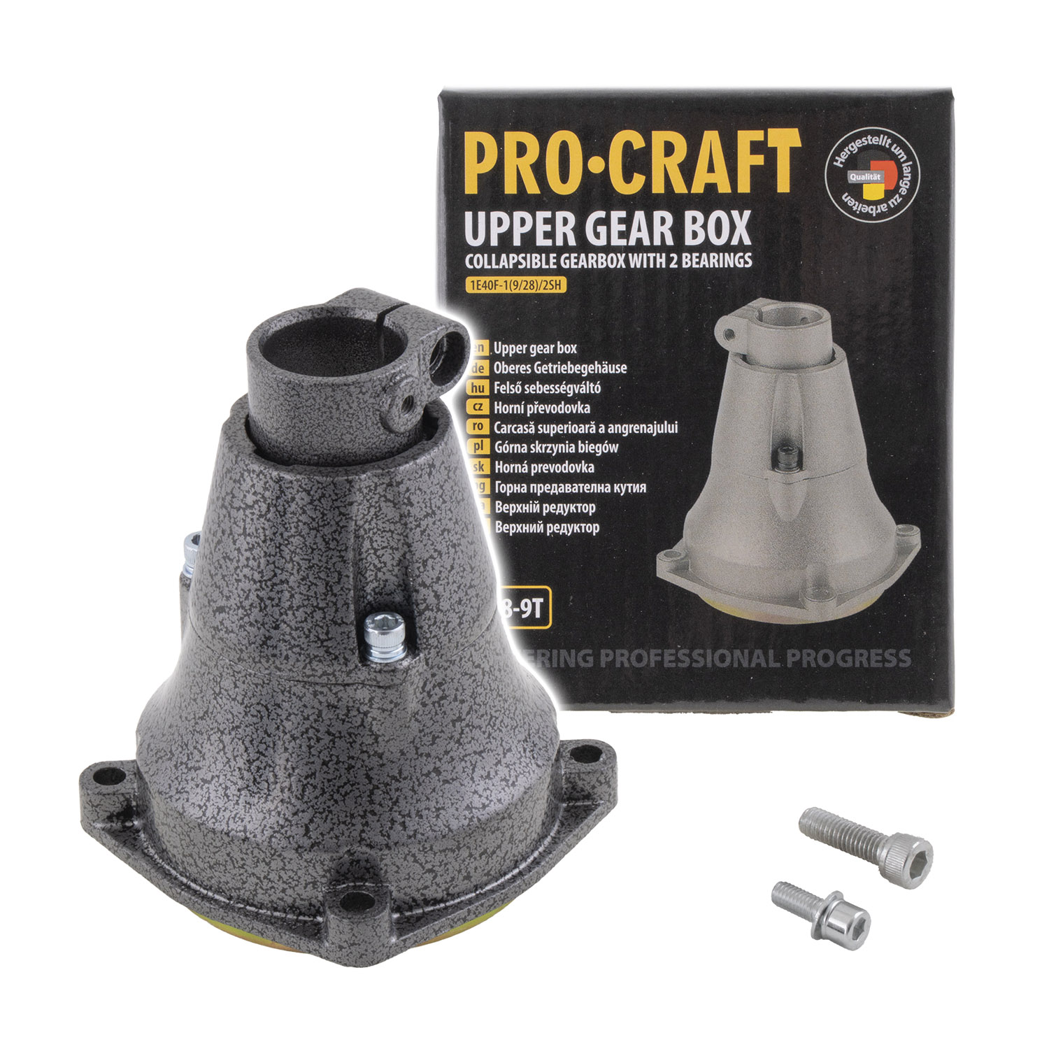 Horní reduktor (9/28) (pro 2 ložiska) PROCRAFT | 1E40F-1(9/28)/2SH