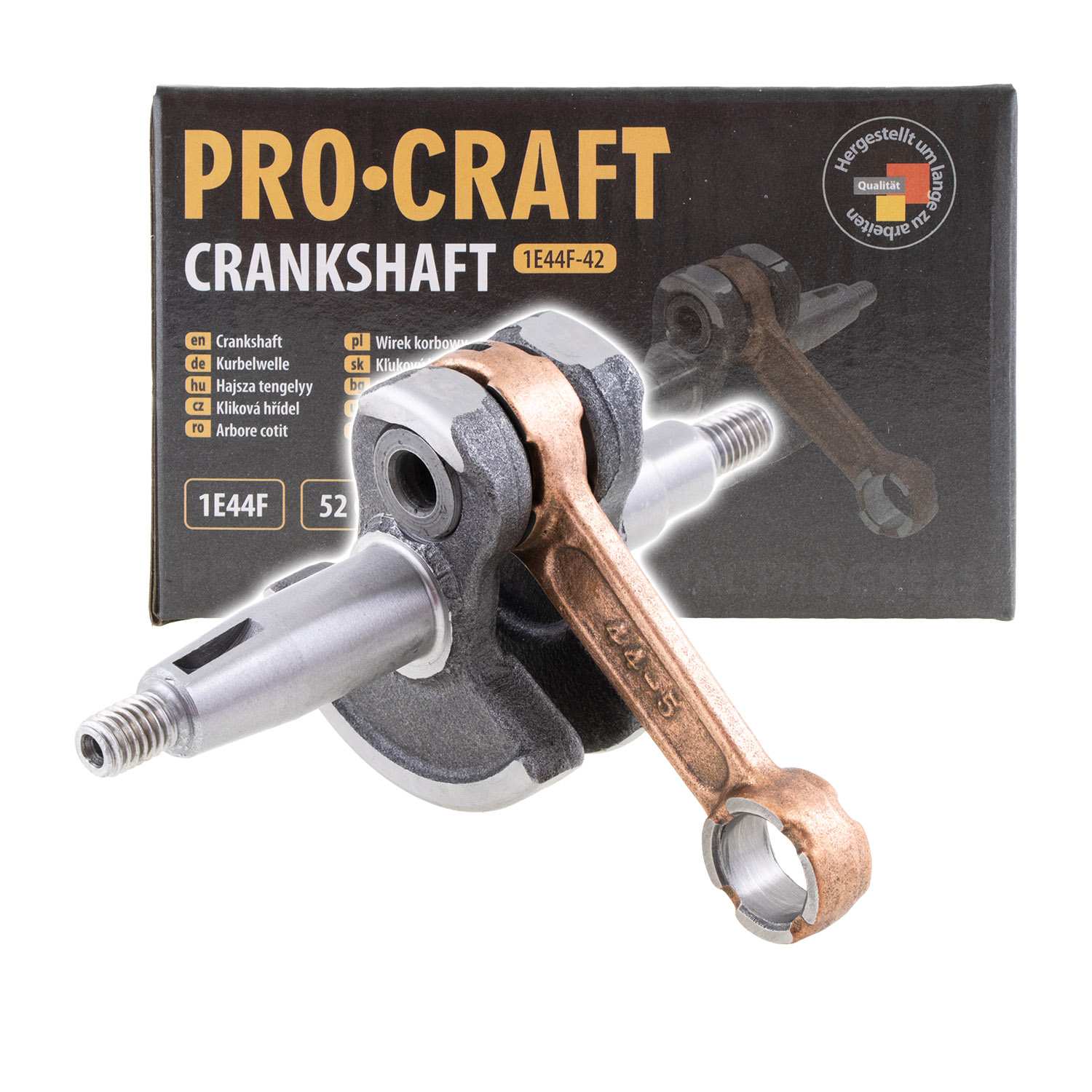 Kliková hřídel 44mm 1E44F 52CC  PROCRAFT | 1E44F-42