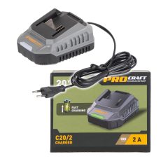 Procraft | Nabíječka pro 20V Li-ion baterie Procraft Industrial C20/2 | C20/2