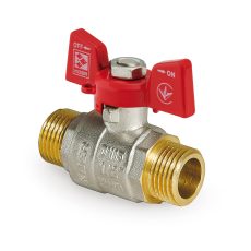 Procraft | Kulový kohout motýl, červený, KR.219 1/2"MM | KR.219 1/2"MM