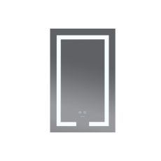 Procraft | Koupelnové zrcadlo s LED osvětlením, protizamlžovací funkcí a regulací jasu, MR07-50×80 Hard | MR07-50×80 Hard