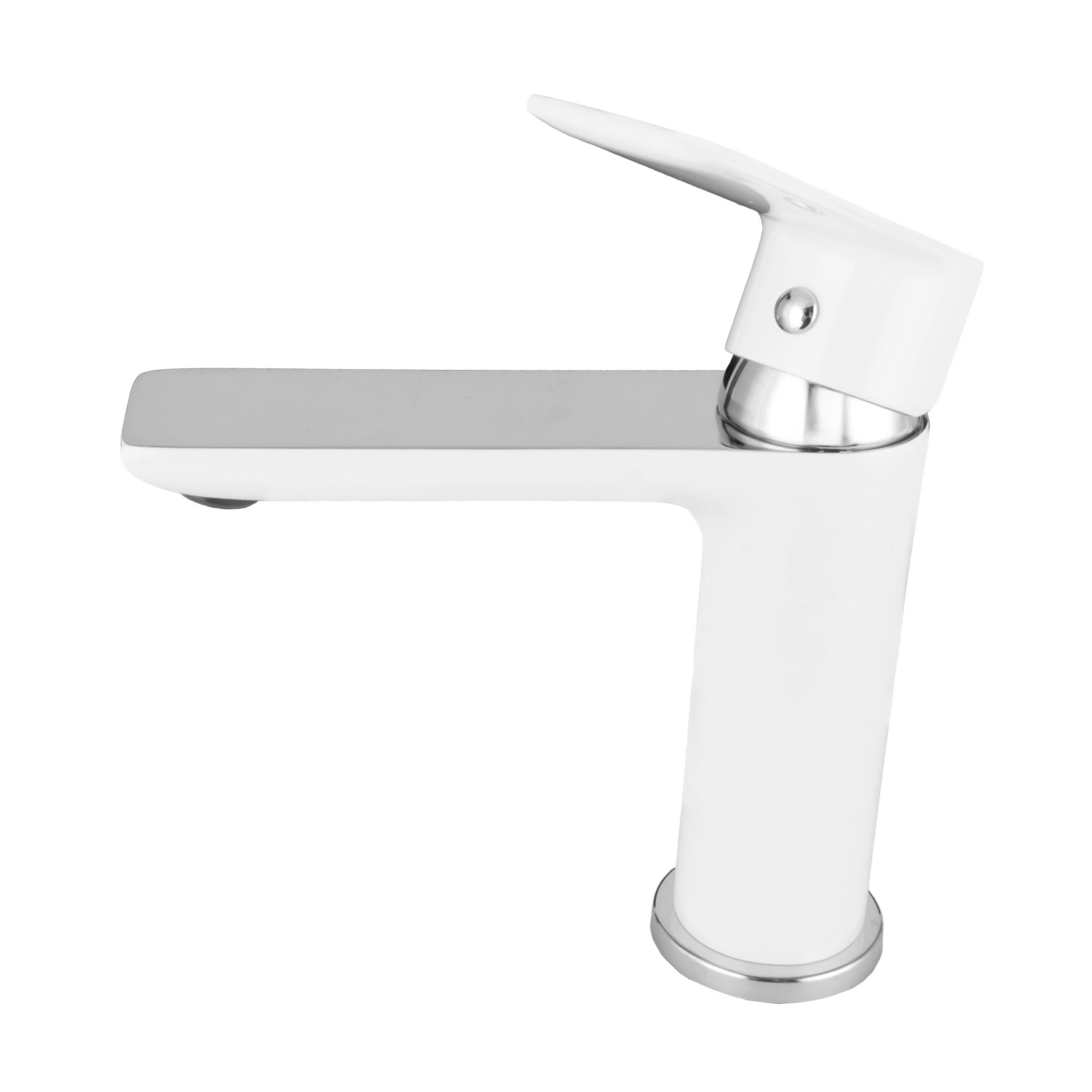 Umyvadlová baterie MIXXUS PREMIUM ALEX 001 WHITE-CHROME, bílý-chrom