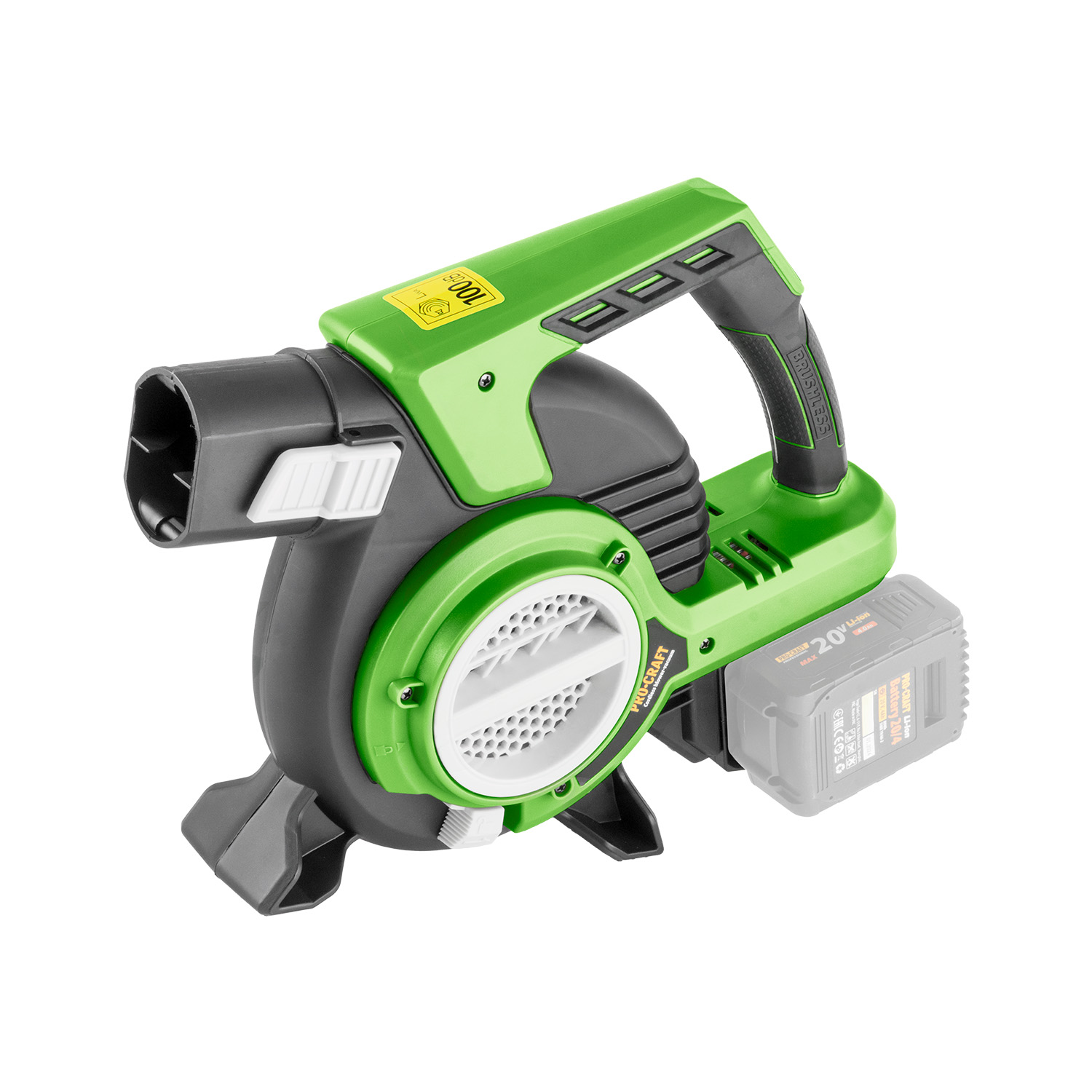 Aku fukar/vysavač listí Procraft VB20 (bez baterie a nabíječky)