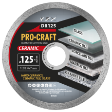 Procraft | Diamantový řezný kotouč Ceramic Procraft DR125 | DR125