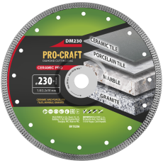 Procraft | Diamantový řezný kotouč Ceramic PRO Procraft DM230 | DM230