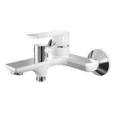 Procraft | Vanová baterie MIXXUS PREMIUM ALEX 009 (EURO) WHITE-CHROME, bílý-chrom | ALEX 009 (EURO) WHITE-CHROME