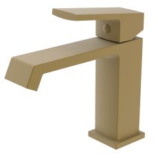 Procraft | Umyvadlová baterie MIXXUS PREMIUM GAUDI 001 BRUSHED GOLD, zlatá | GAUDI 001 BRUSHED GOLD