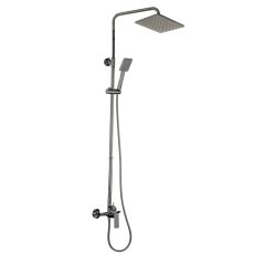 Procraft | Sprchový sloup s baterií MIXXUS PREMIUM ALEX 003-J GRAPHITE, grafitová | ALEX 003J GRAPHITE