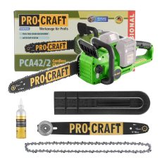 Procraft | Aku řetězová pila Procraft PCA42/2 (bez baterie a nabíječky) | PCA42/2
