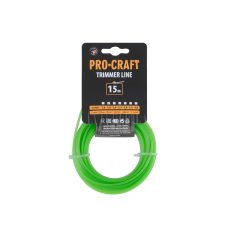Procraft | Struna žací  (2mm) (15m) čtverec PROCRAFT KV-2/15 | KV-2/15