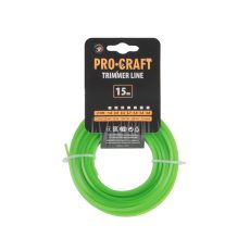 Procraft | Struna žací  (2.4mm) (15m) čtverec PROCRAFT KV-2.4/15 | KV-2.4/15