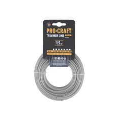 Procraft | Struna žací zesílená (2.7mm) (15m) kulatá PROCRAFT KR/AR-2.7/15 | KR/AR-2.7/15