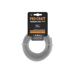 Procraft | Struna žací zesílená (2.7mm) (15m) čtverec PROCRAFT KV/AR-2.7/15 | KV/AR-2.7/15