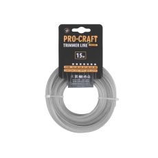 Procraft | Struna žací zesílená (3mm) (15m) čtverec PROCRAFT KV/AR-3/15 | KV/AR-3/15