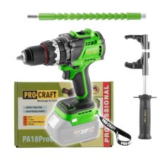 Procraft | Aku vrtací šroubovák Procraft PA18ProBL (bez baterie a nabíječky) | PA18ProBL-BB