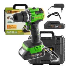 Procraft | Aku vrtací šroubovák Procraft PA18LiH | PA18LiH-1B-C